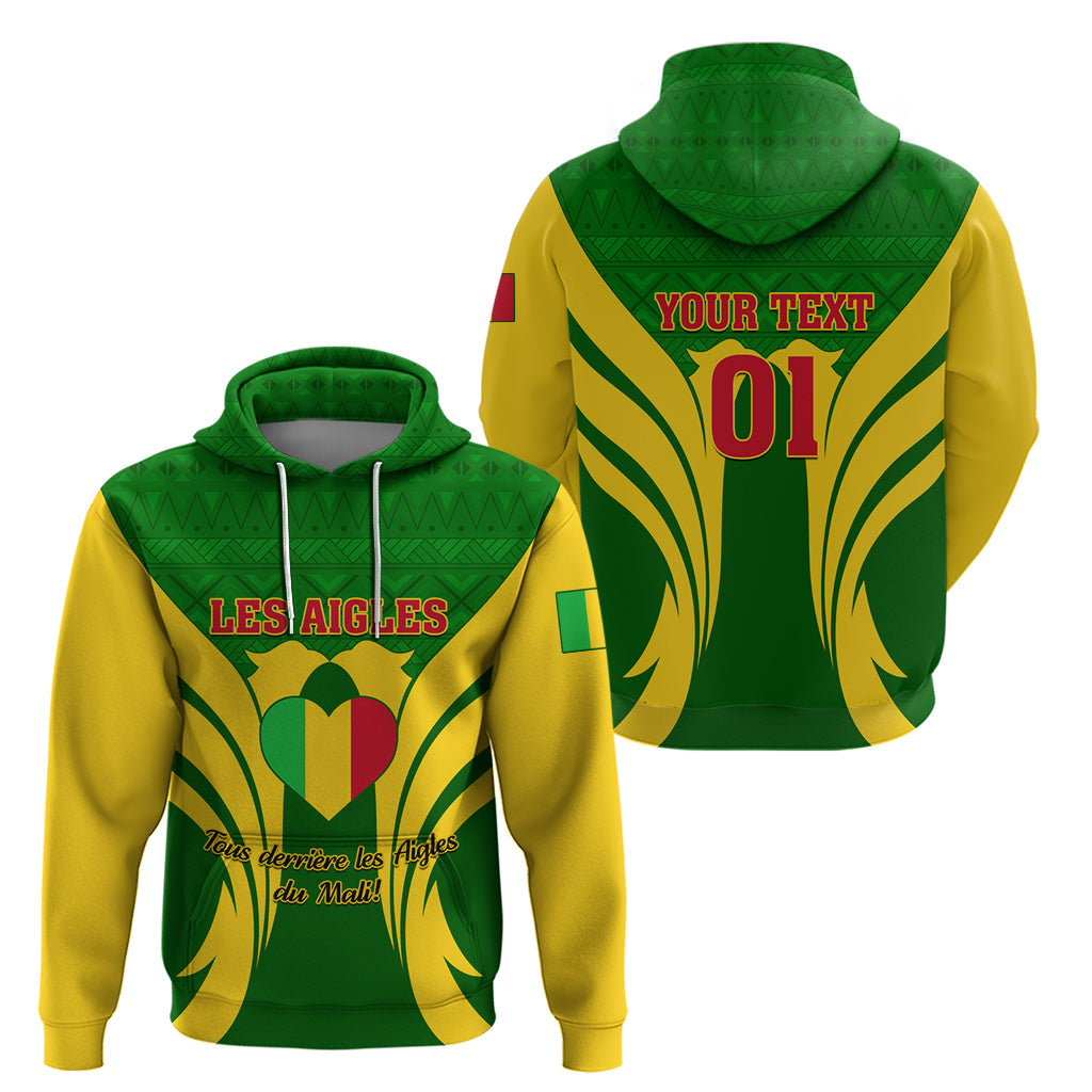Mali Football Hoodie Tous Derriere Les Aigles Du Mali LT01