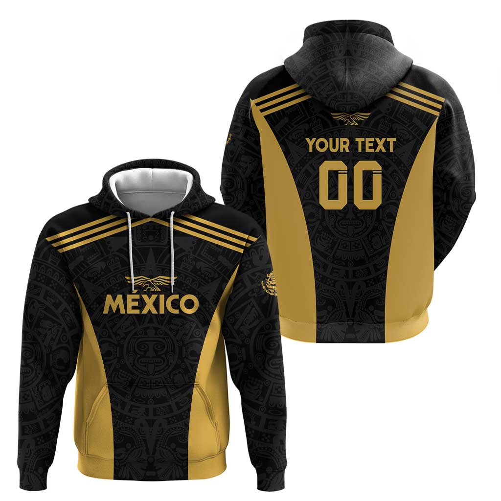 Custom Football 2025 Mexico Hoodie Special Gold Edition LT01