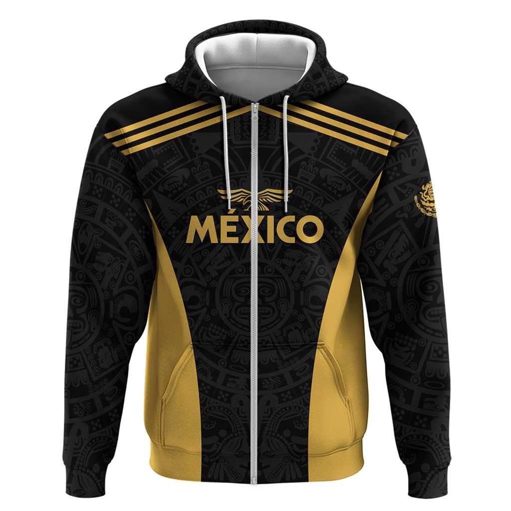Custom Football 2025 Mexico Hoodie Special Gold Edition LT01
