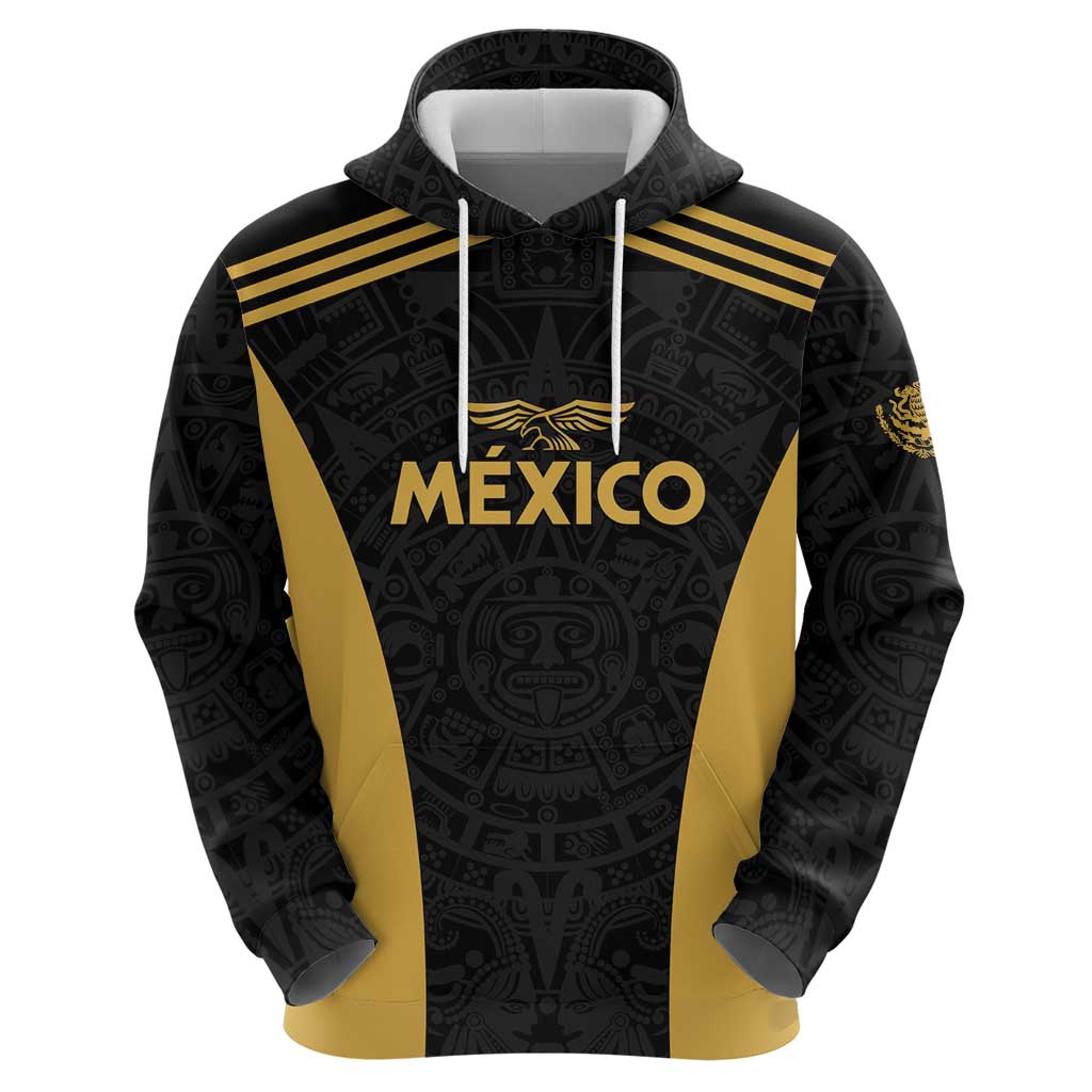 Custom Football 2025 Mexico Hoodie Special Gold Edition LT01