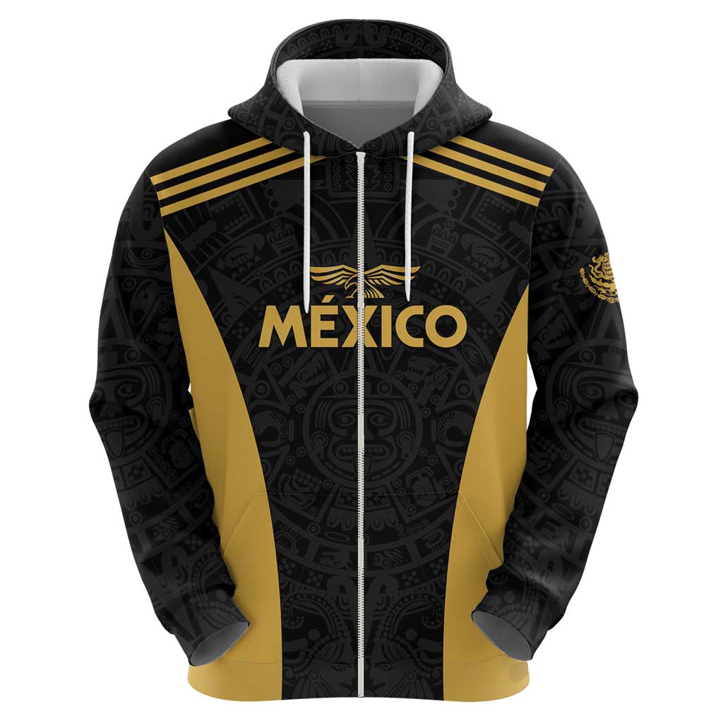 Custom Football 2025 Mexico Hoodie Special Gold Edition LT01