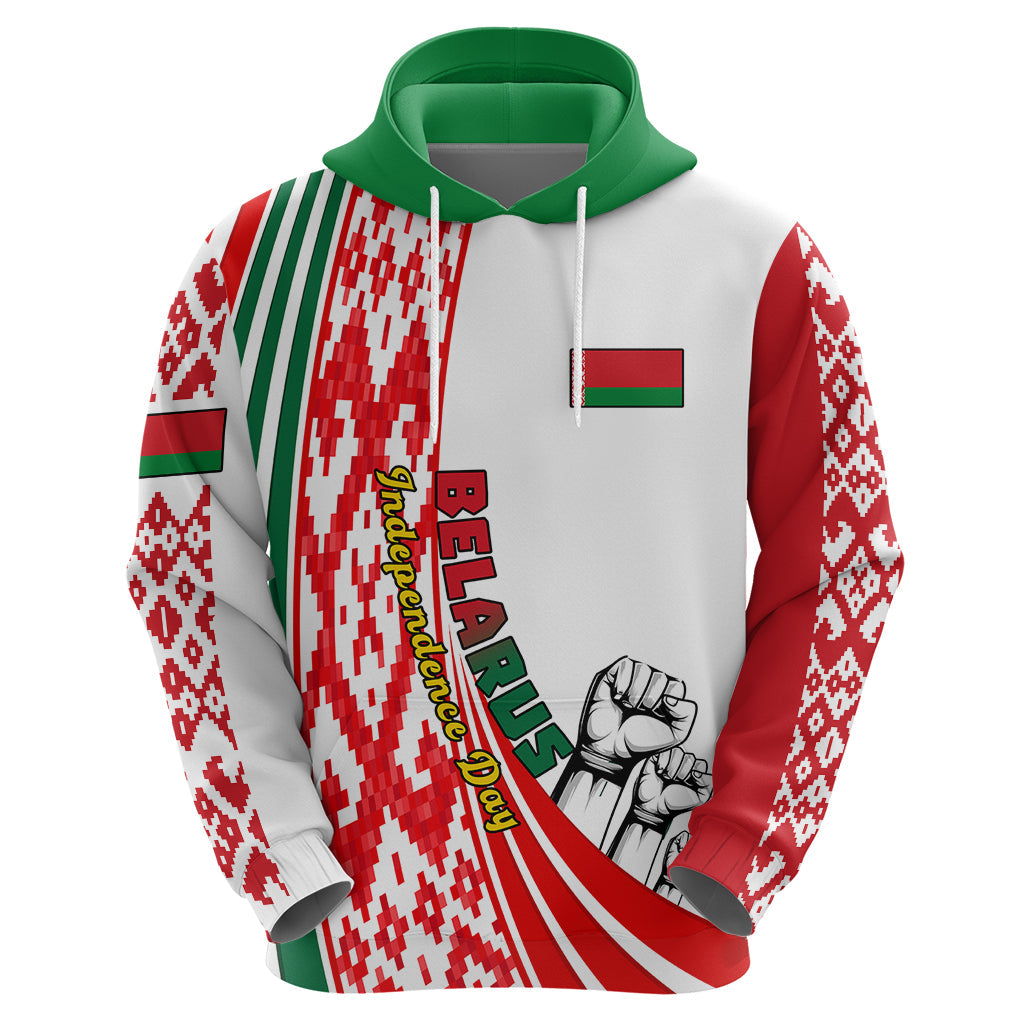 Custom 3 July Belarus Independence Day Hoodie Belarusian Flag Style Special Version LT01