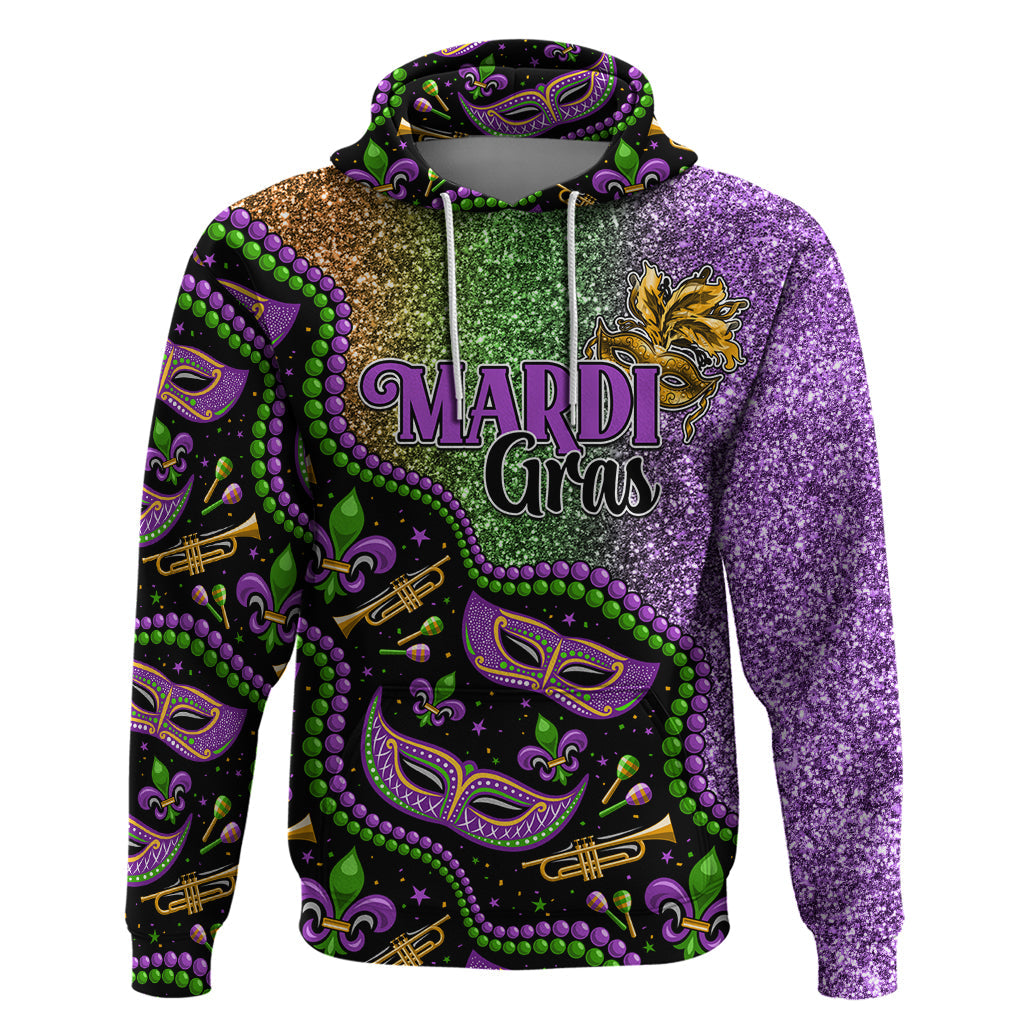 Mardi Gras Hoodie Colorful Style LT01