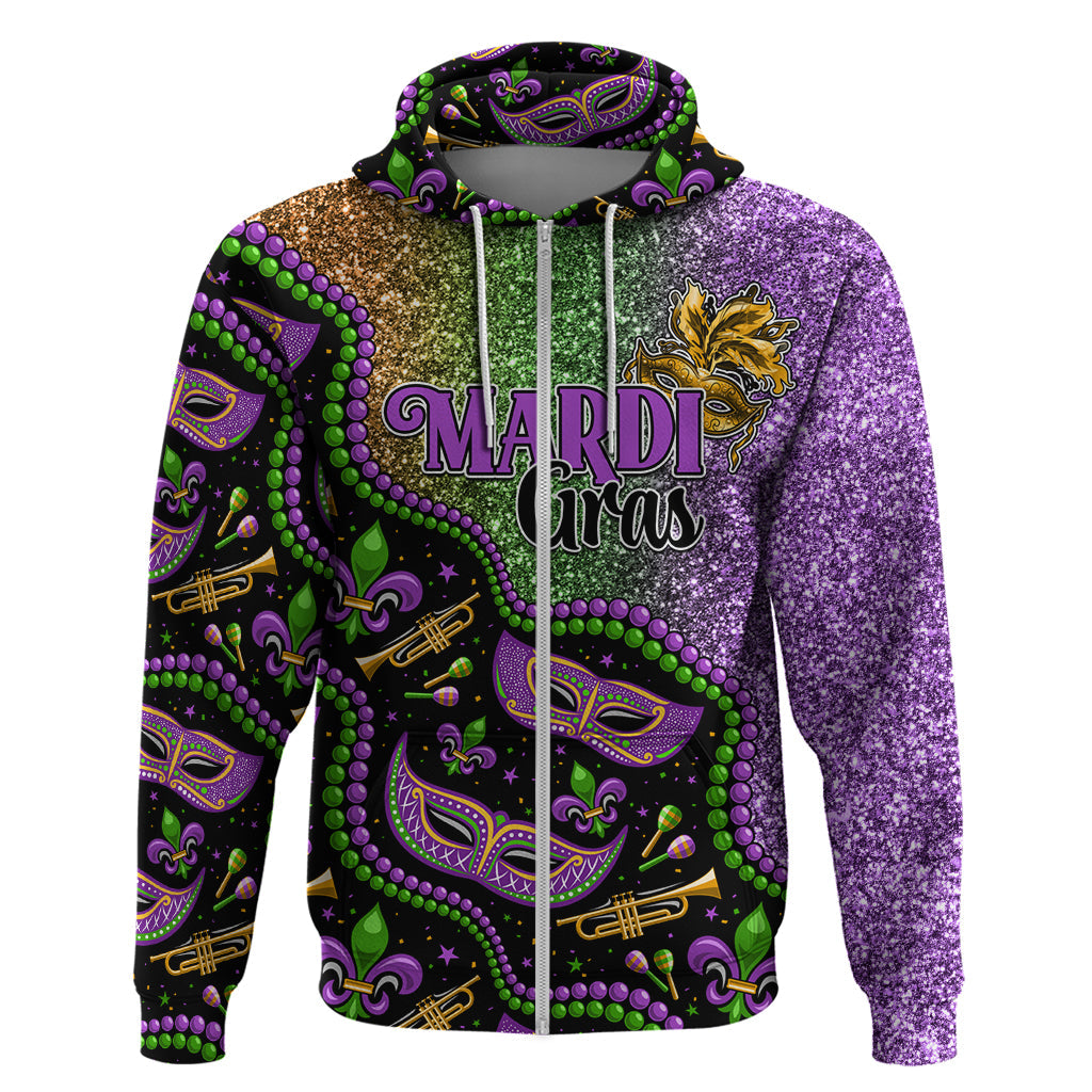 Mardi Gras Hoodie Colorful Style LT01