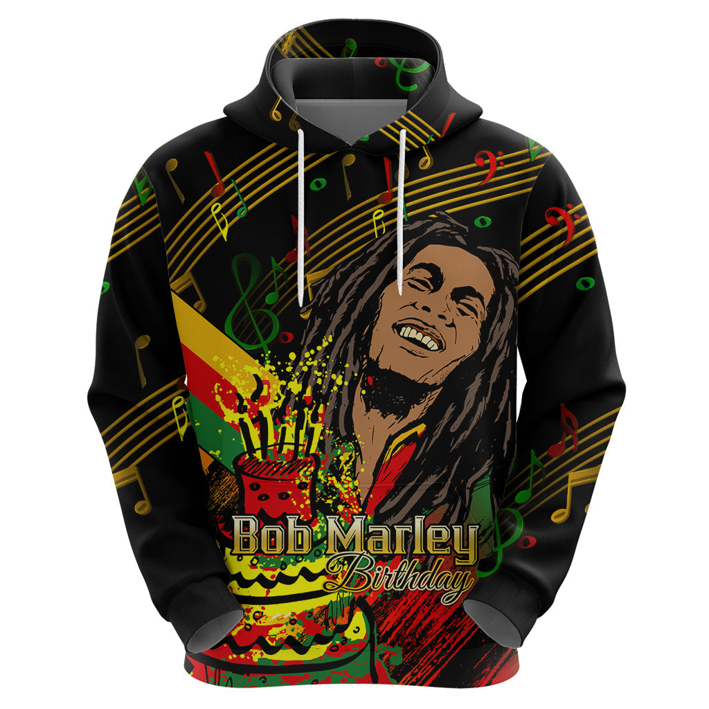 Legend Bob Birthday Hoodie The Father of Reggae LT01
