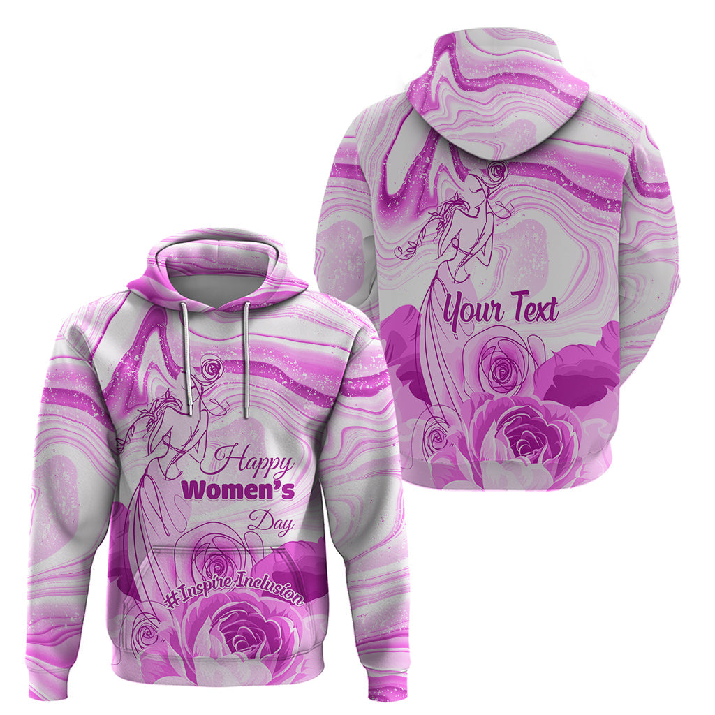 Happy International Women Day 2024 Hoodie Inspire Inclusion LT01