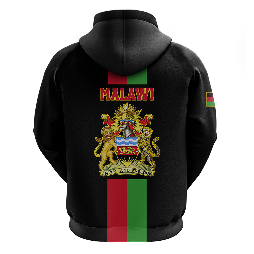 Malawi Hoodie With Coat Of Arms Flag Style LT01