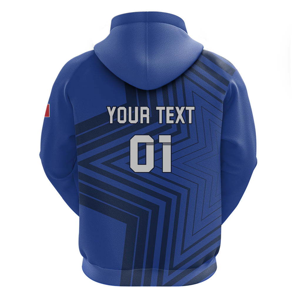 Custom France 2024 Football Hoodie Allez Les Bleus LT01