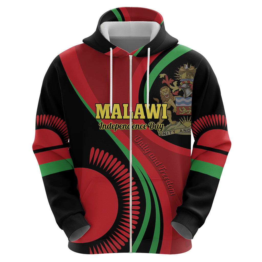 Malawi Independence Day Hoodie Unity and Freedom LT01