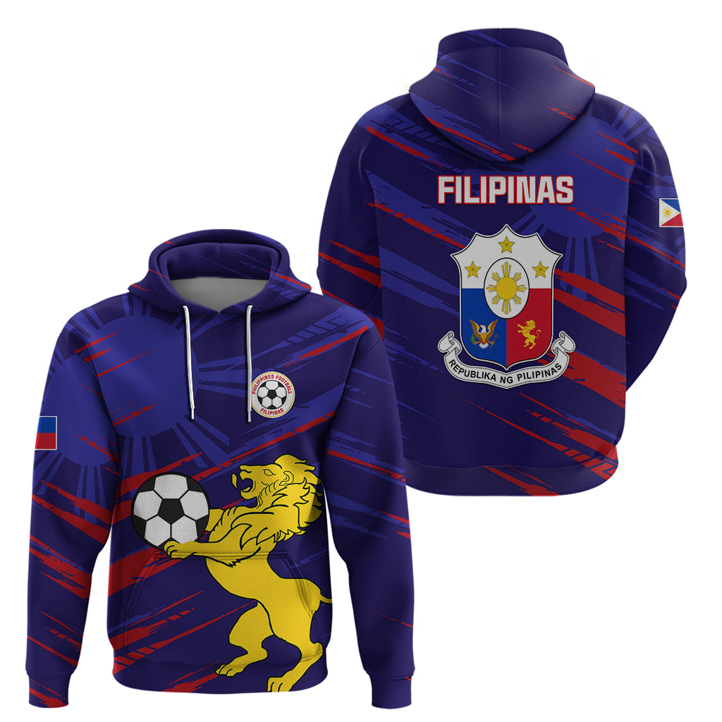 Philippines Football Hoodie Filipinas Lion Sporty Style LT01