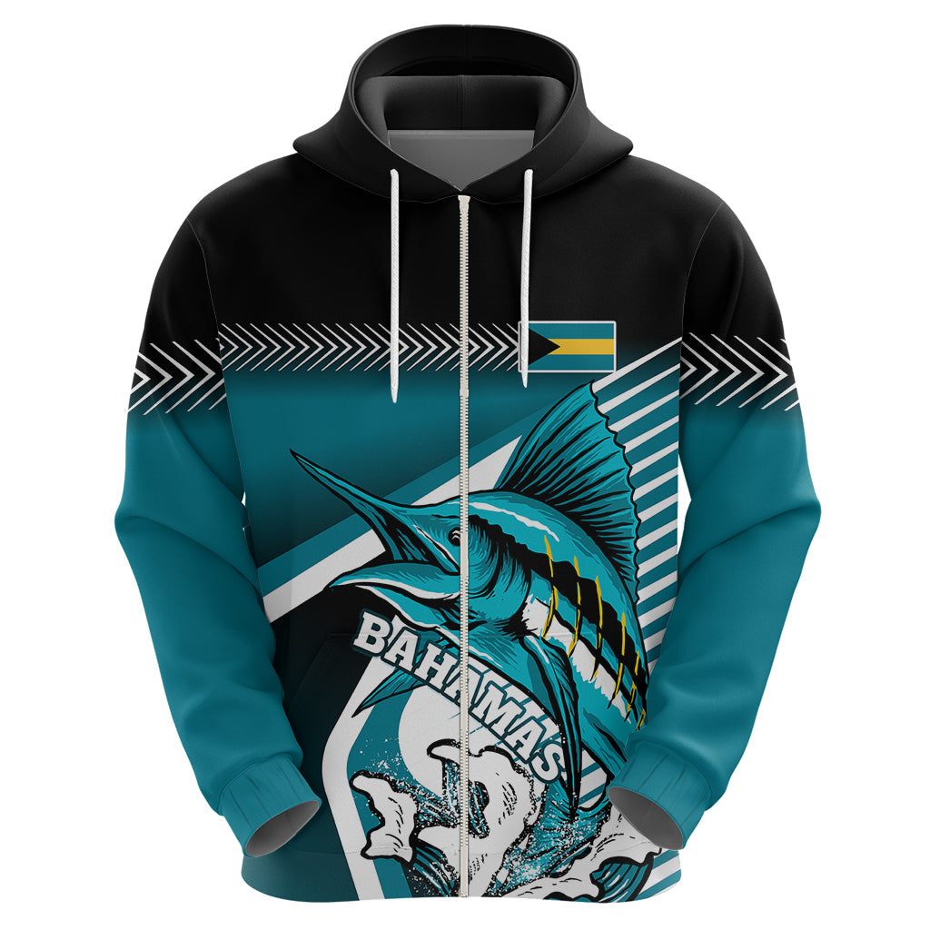 Personalised The Bahamas Hoodie Bahamian Blue Marlin Special Version LT01