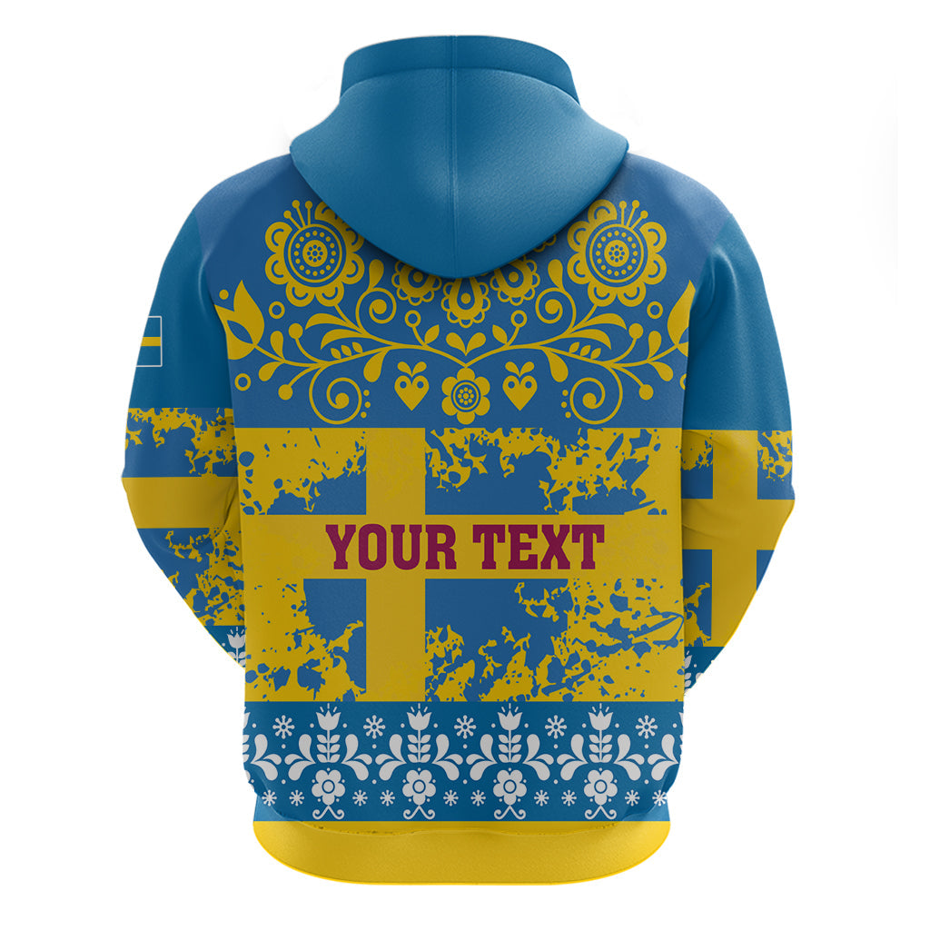 Sweden National Day 2024 Hoodie Svenska Flaggans Dag LT01