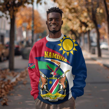 Namibia Rugby Sweatshirt - Welwitschias Go World Cup LT01