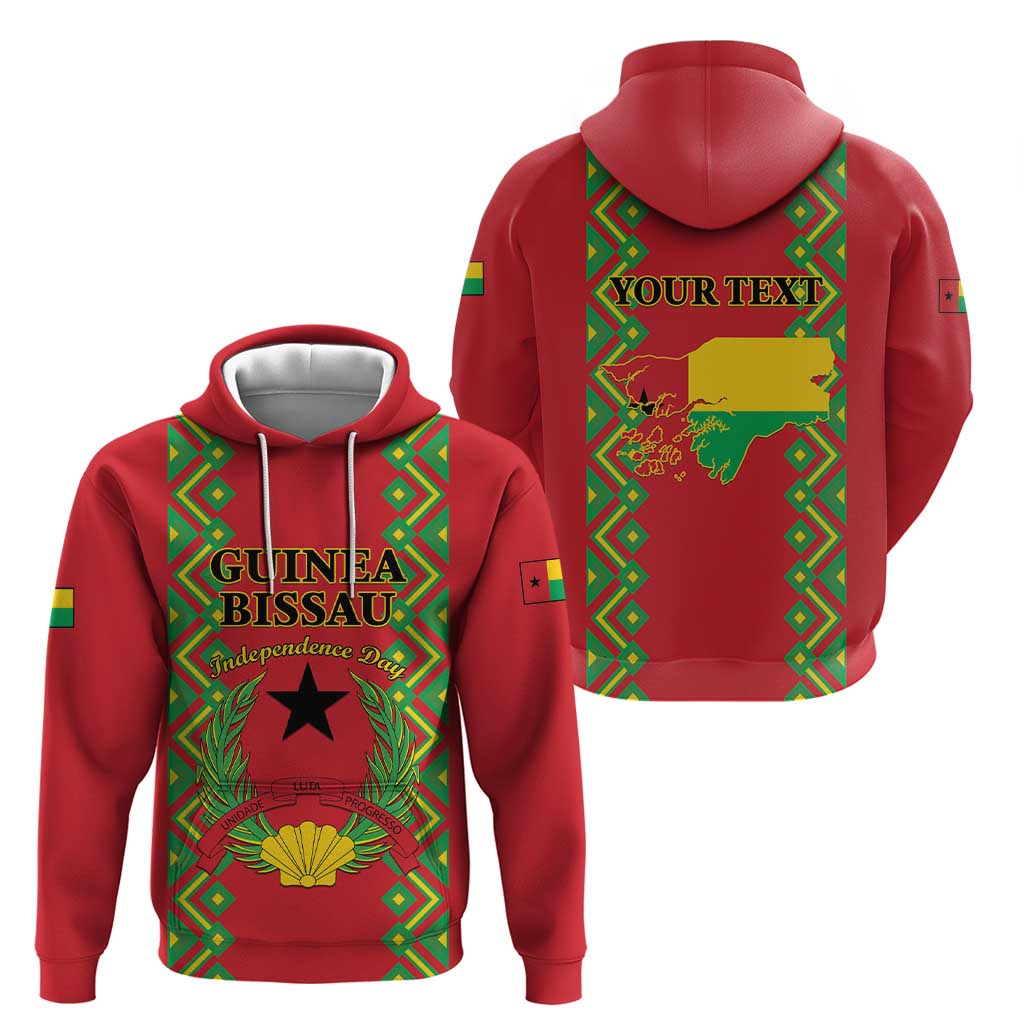 Guinea-Bissau Hoodie Unidade Luta Progresso LT01