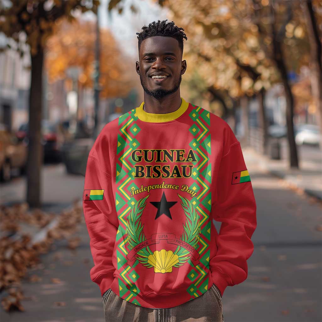 Guinea-Bissau Sweatshirt Unidade Luta Progresso LT01