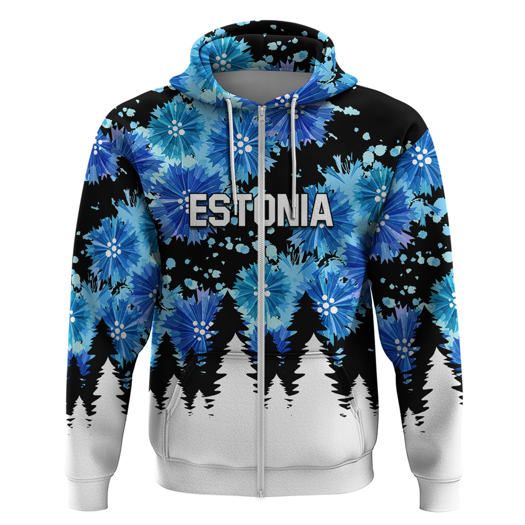 Estonia Independence Day Hoodie Cornflower Unique Style LT01