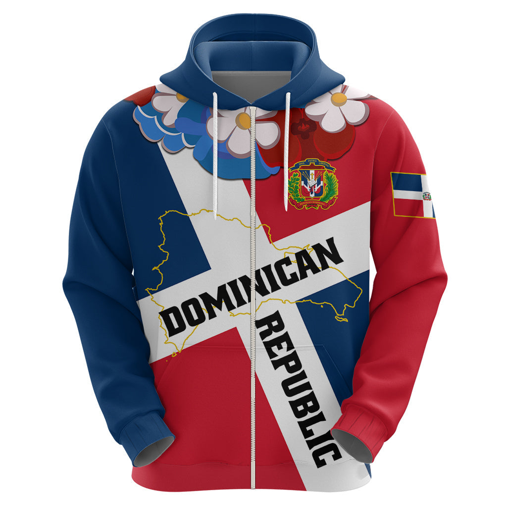 Dominican Republic Independence Day Hoodie Coat Of Arms Flag Style LT01