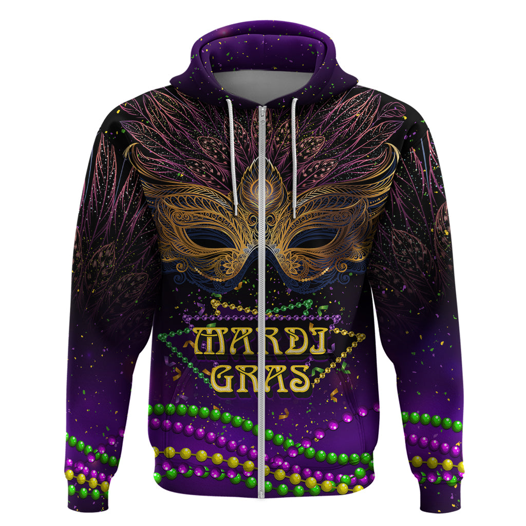 Mardi Gras 2024 Hoodie Carnival Mask Special Version LT01