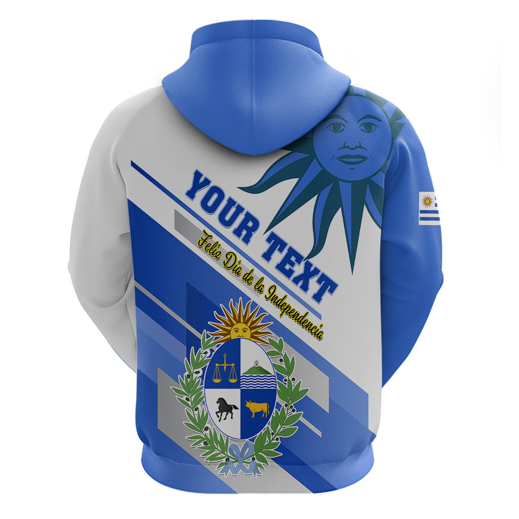 Personalised Uruguay Independence Day Hoodie Uruguayan Sol de Mayo Special Version LT01