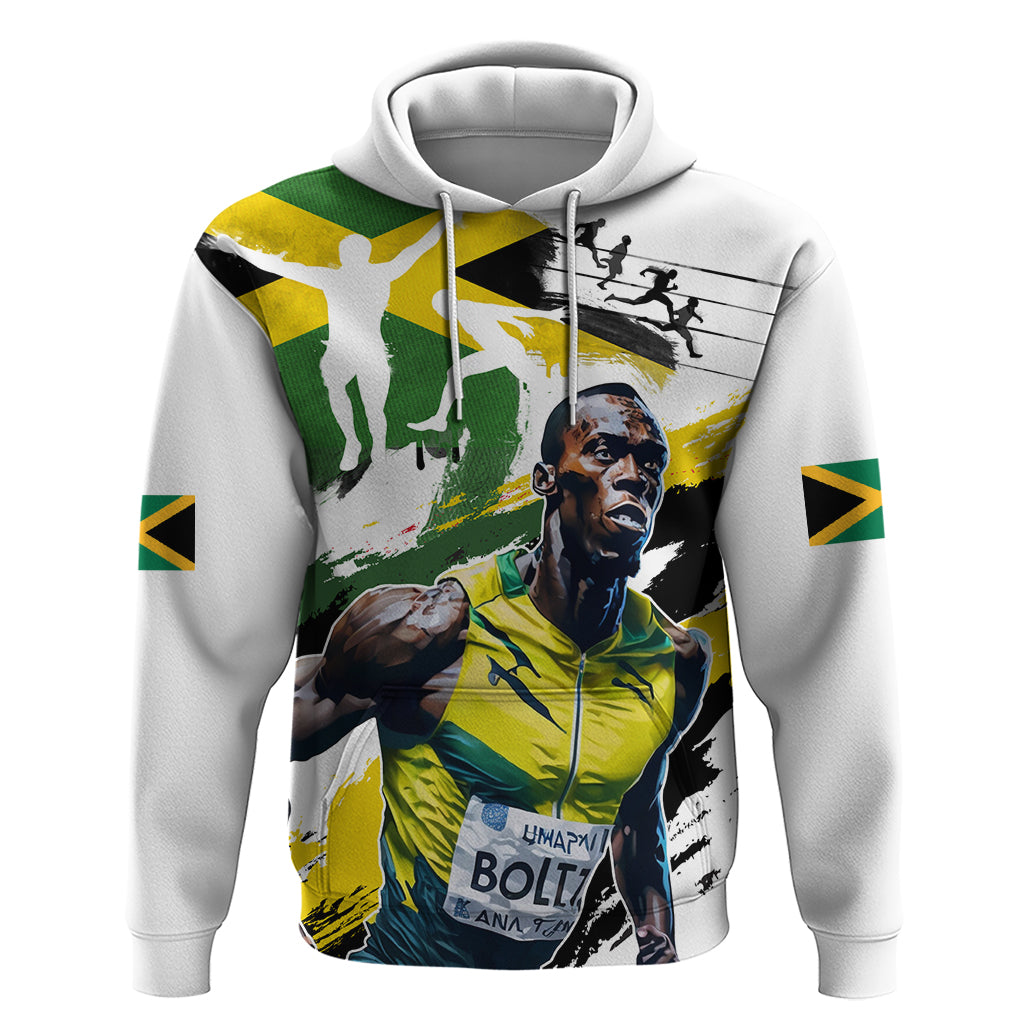 Jamaica Hoodie Proud to be Lightning Bolt LT03