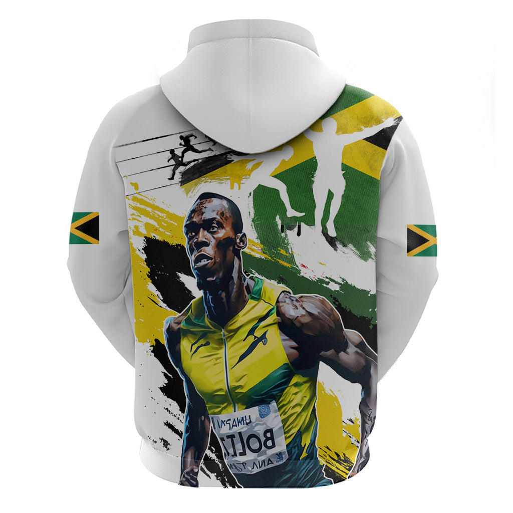 Jamaica Hoodie Proud to be Lightning Bolt LT03