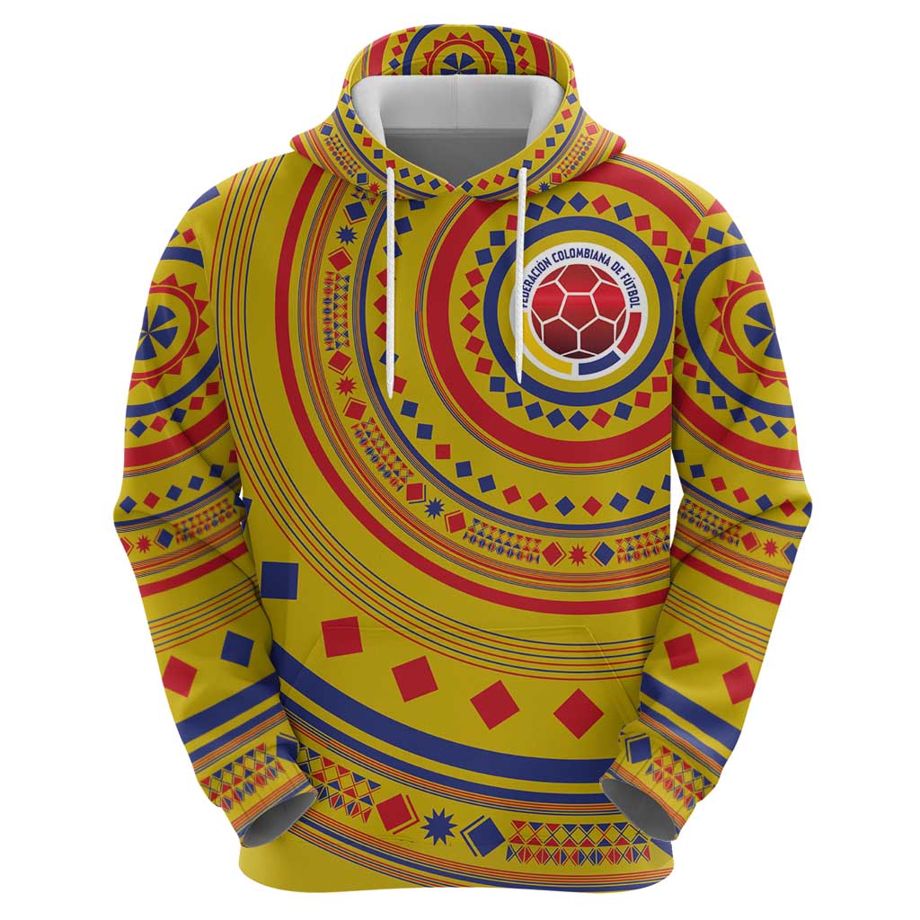 Custom Colombia Football Hoodie Sporty Vueltiao Hat LT03