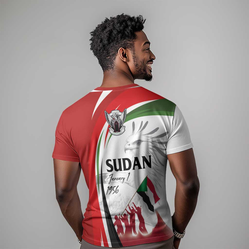 Happy Independence of Sudan T shirt Soldiers Fight for Homeland - Victory is ours LT03