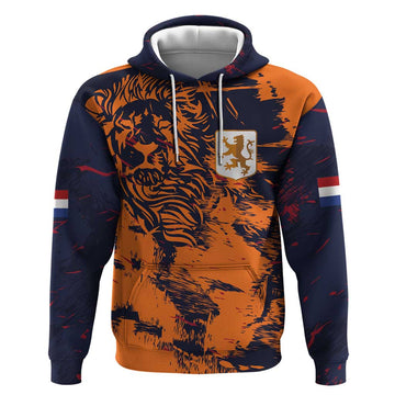 Netherlands Football 2024 Go Champion Hoodie LT03