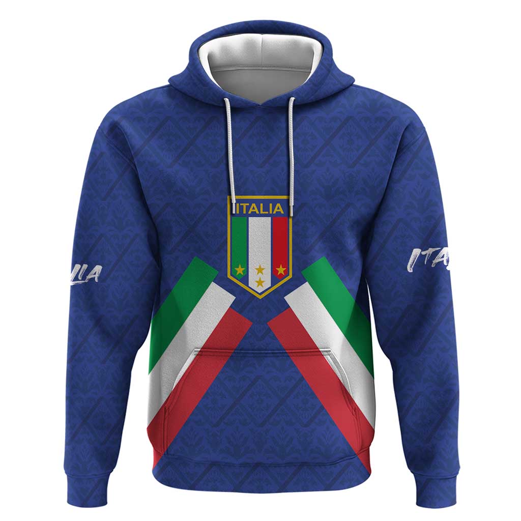 Italy Football 2024 Go Champion Hoodie LT03