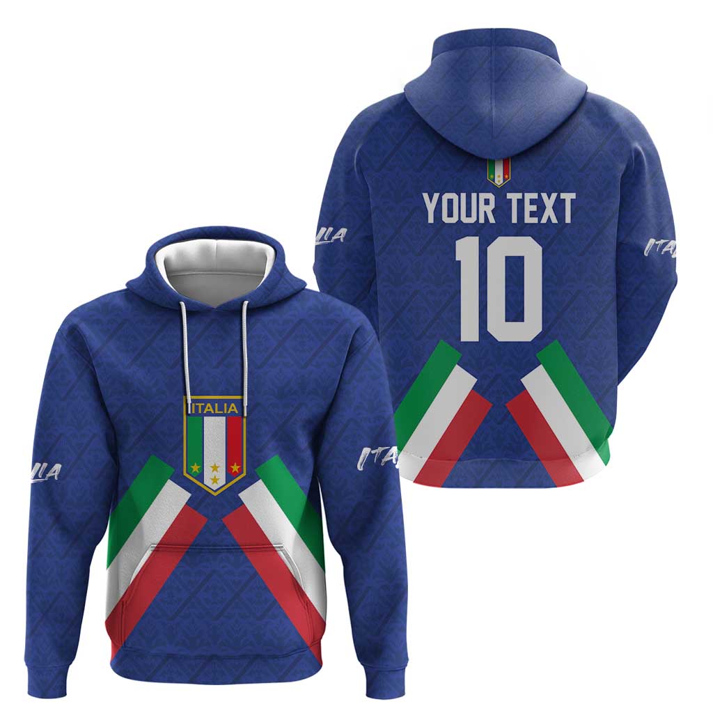 Italy Football 2024 Go Champion Hoodie LT03