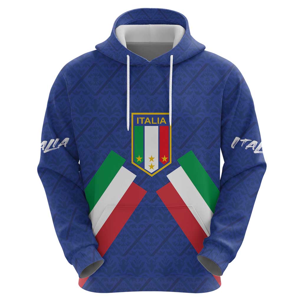 Italy Football 2024 Go Champion Hoodie LT03