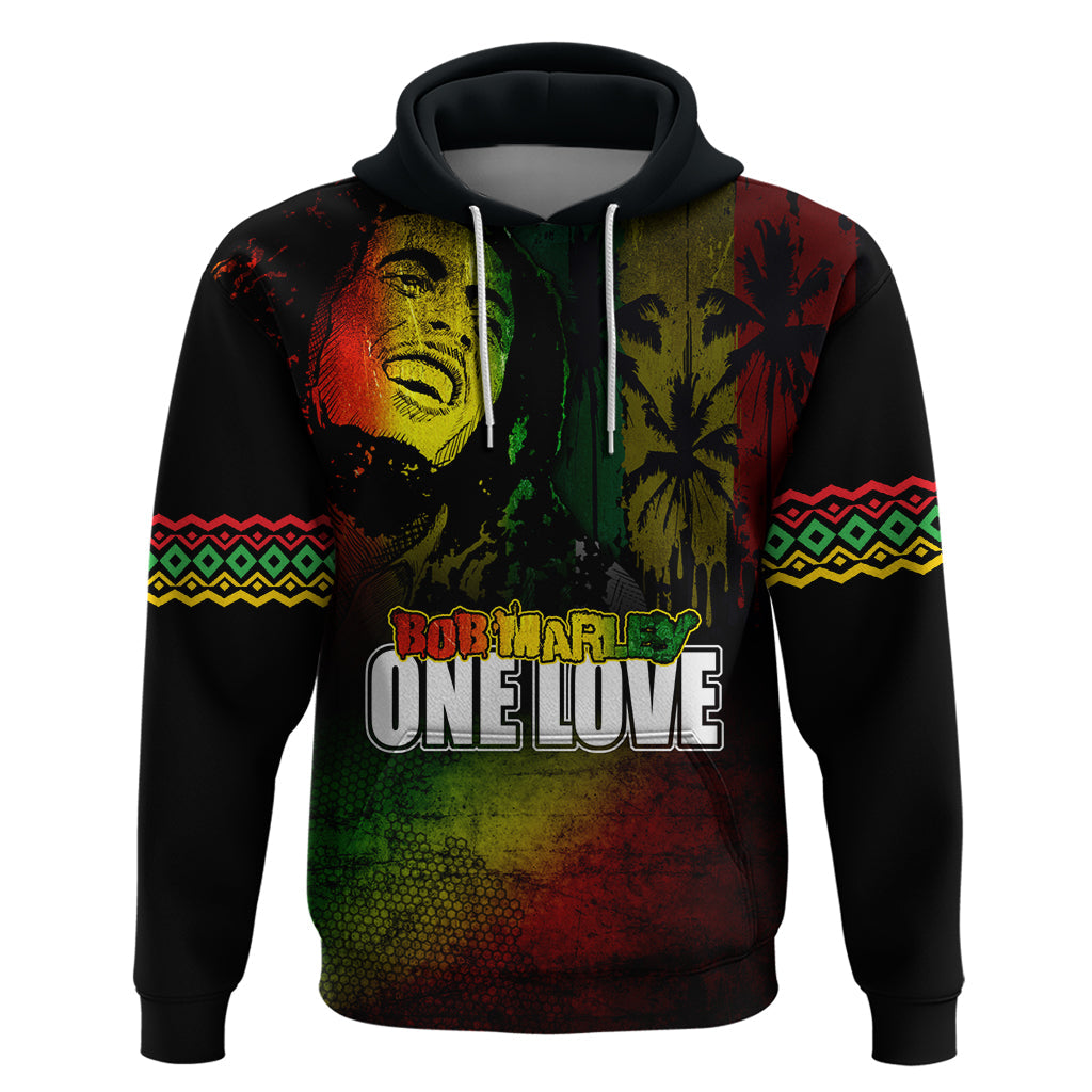 King of Reggae Hoodie Jamaican Reggae One Love LT03