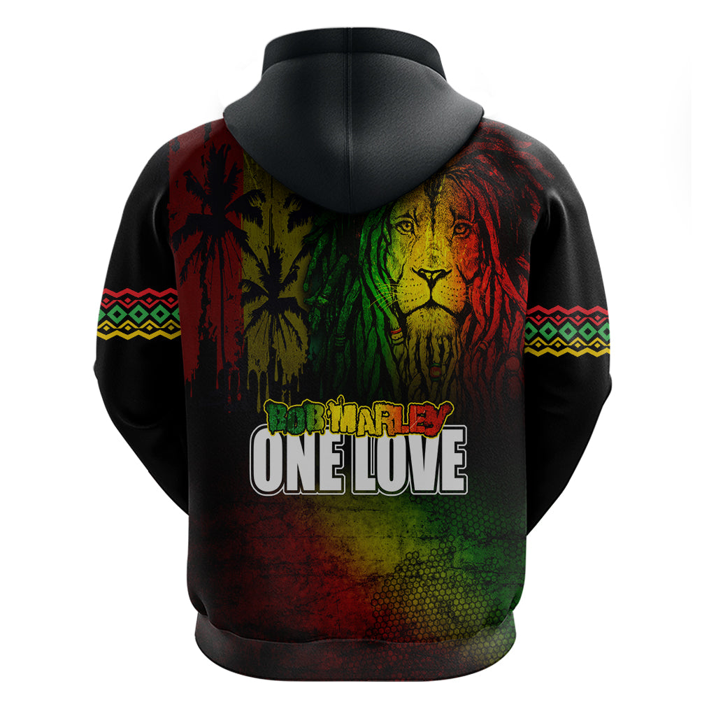 King of Reggae Hoodie Jamaican Reggae One Love LT03