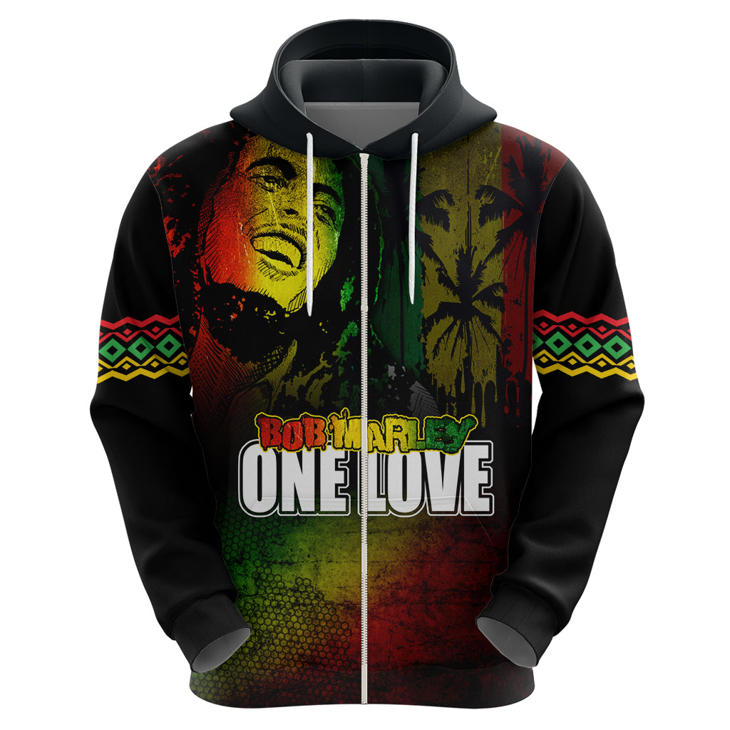 King of Reggae Hoodie Jamaican Reggae One Love LT03