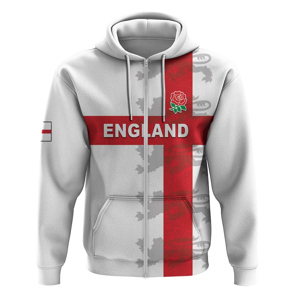 Custom England Rugby Hoodie Vintage Style LT05