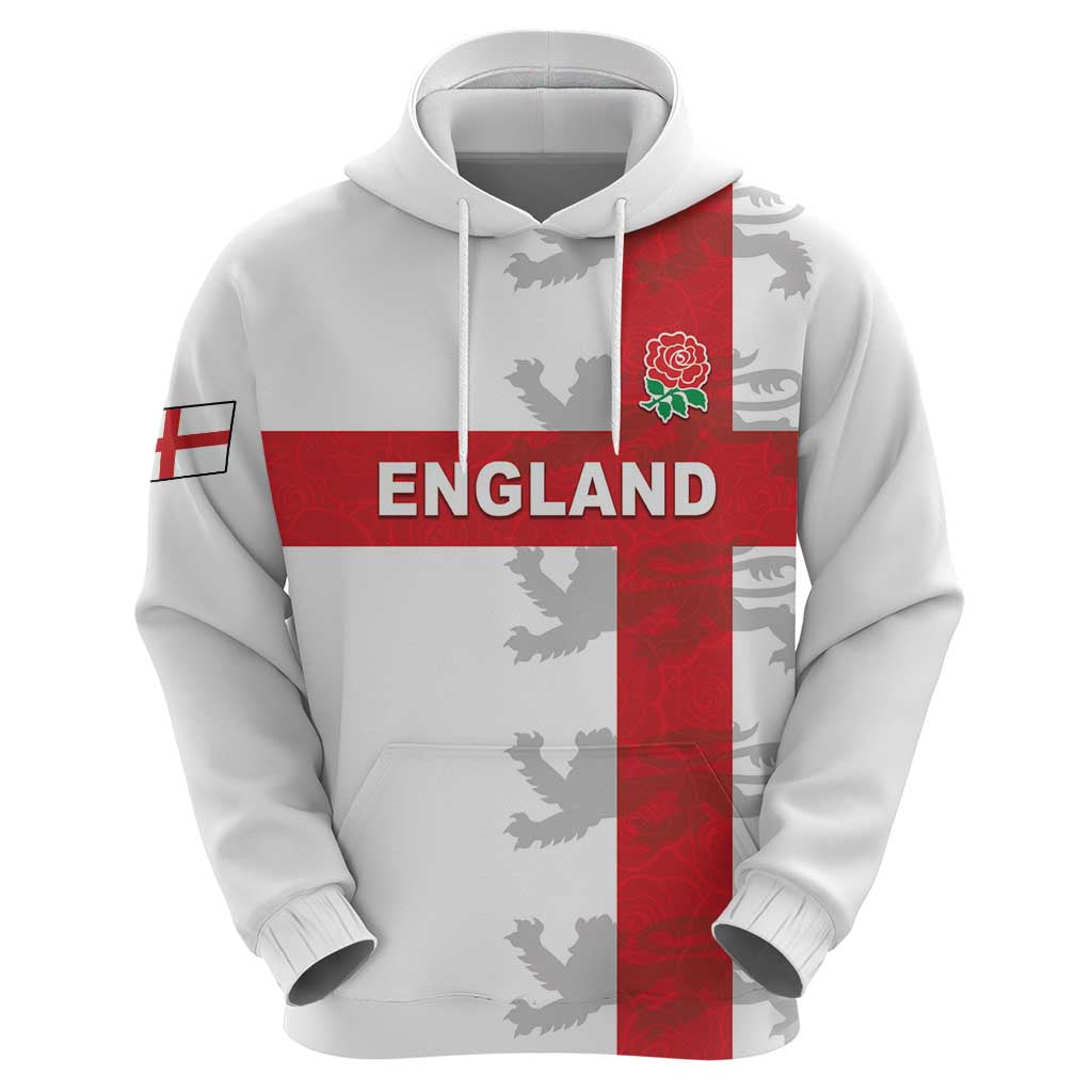 Custom England Rugby Hoodie Vintage Style LT05
