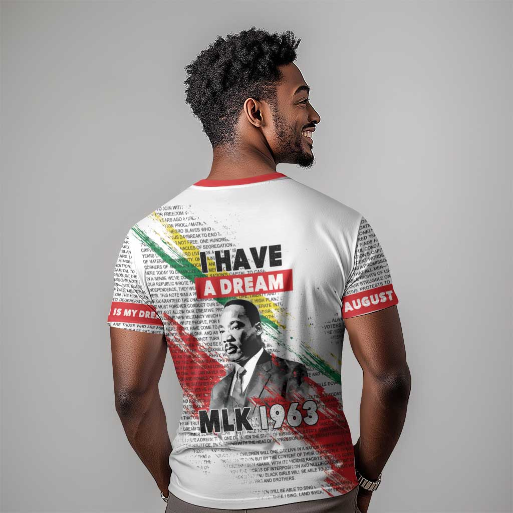 Martin Luther King T shirt Honoring The Legacy White Version LT05