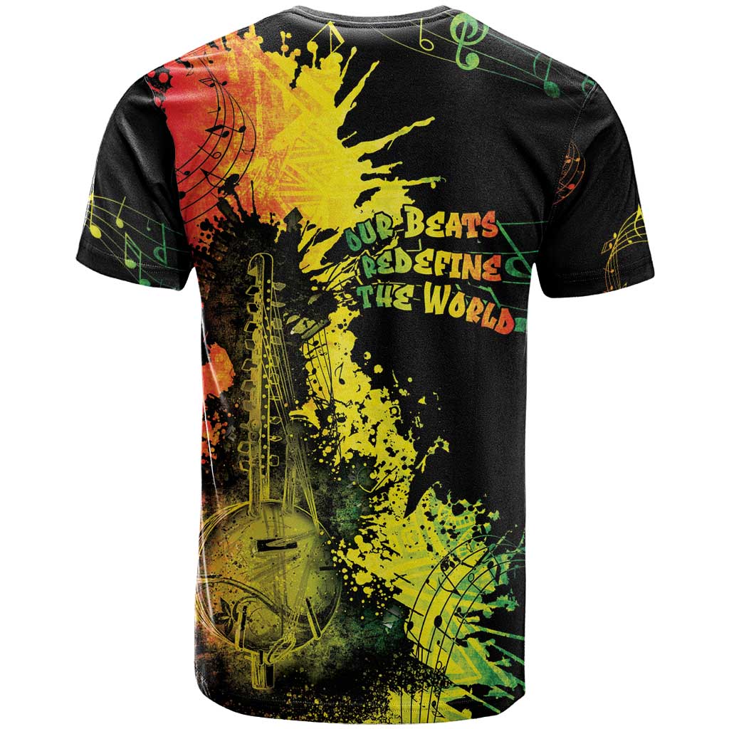 Afro Music Pride T shirt From Our Roots The World Finds Rhythm LT05