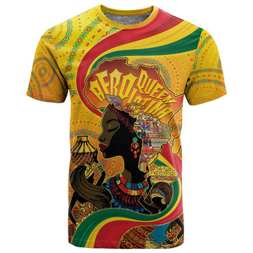 Afro Latina Queen T shirt The Beauty Of Black Women LT05