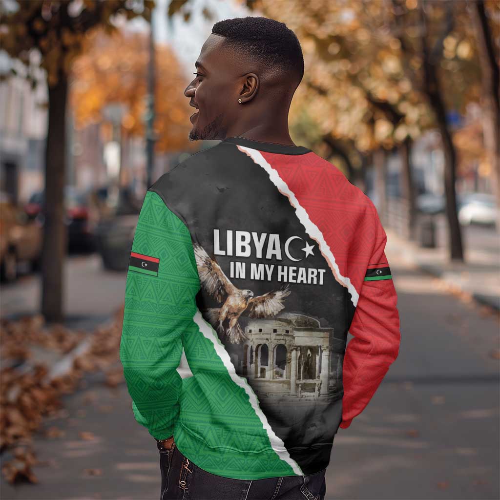 Happy Libya Independence Day Sweatshirt Libya In My Heart LT05