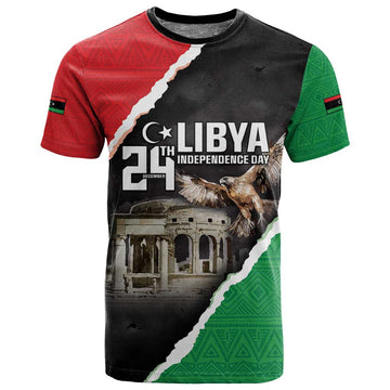 Happy Libya Independence Day T shirt Libya In My Heart LT05