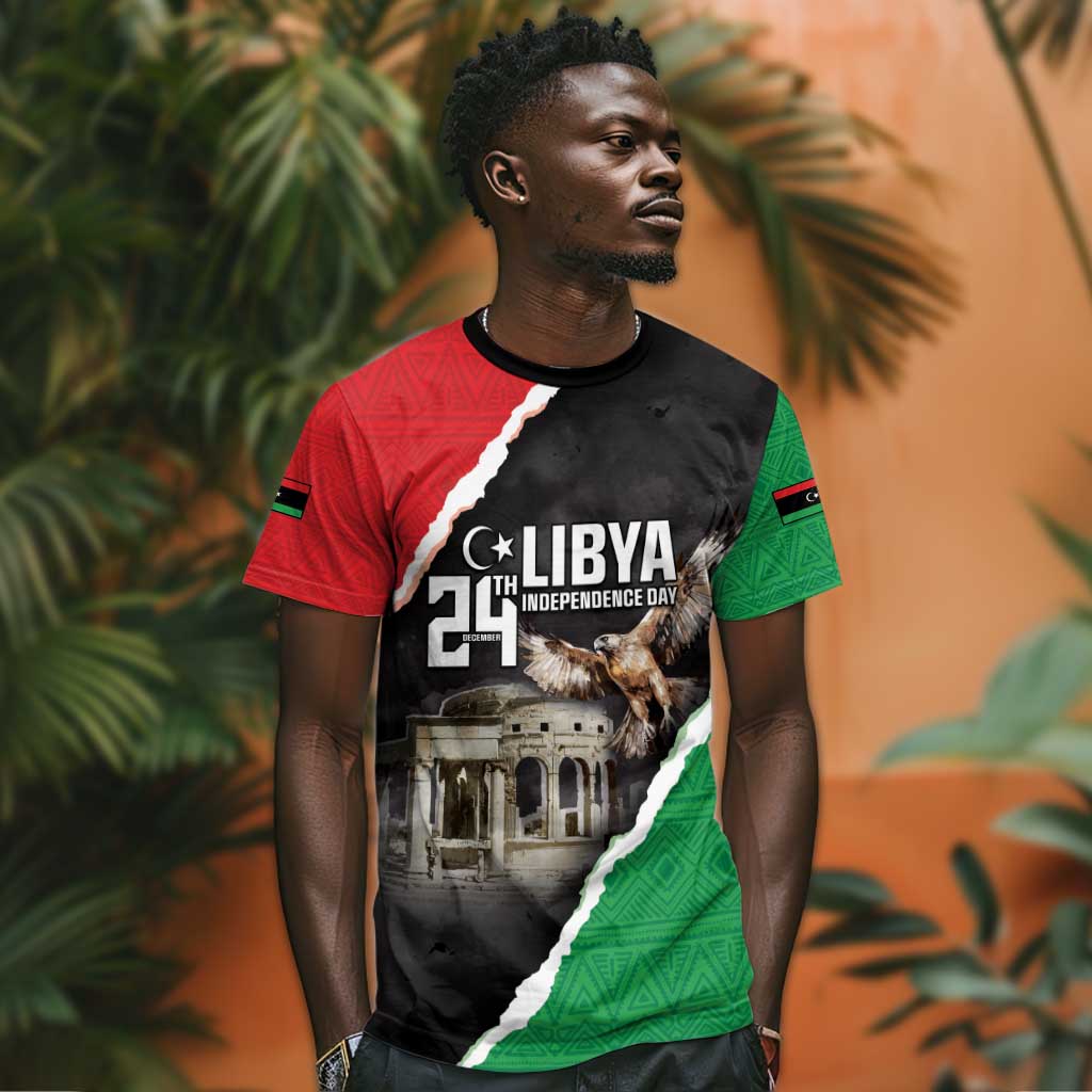 Happy Libya Independence Day T shirt Libya In My Heart LT05