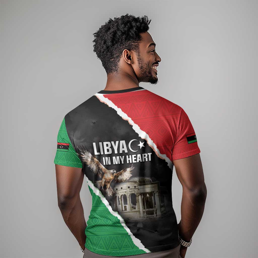 Happy Libya Independence Day T shirt Libya In My Heart LT05