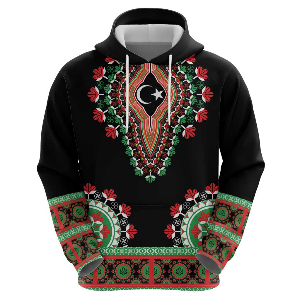 Libya Barbary Lion Hoodie Dashiki Simple Style LT05