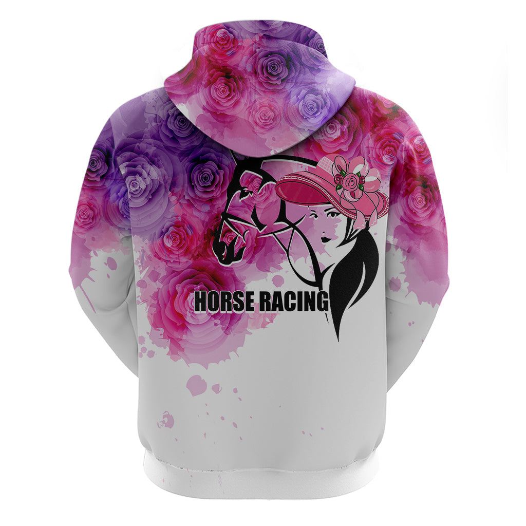 Kentucky Horse Racing Hoodie Derby Girl LT6