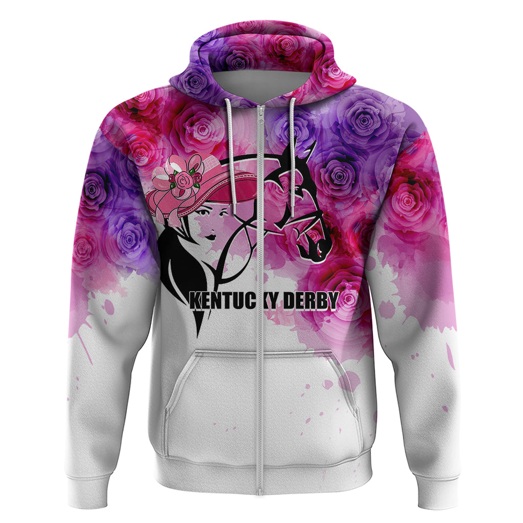 Kentucky Horse Racing Hoodie Derby Girl LT6