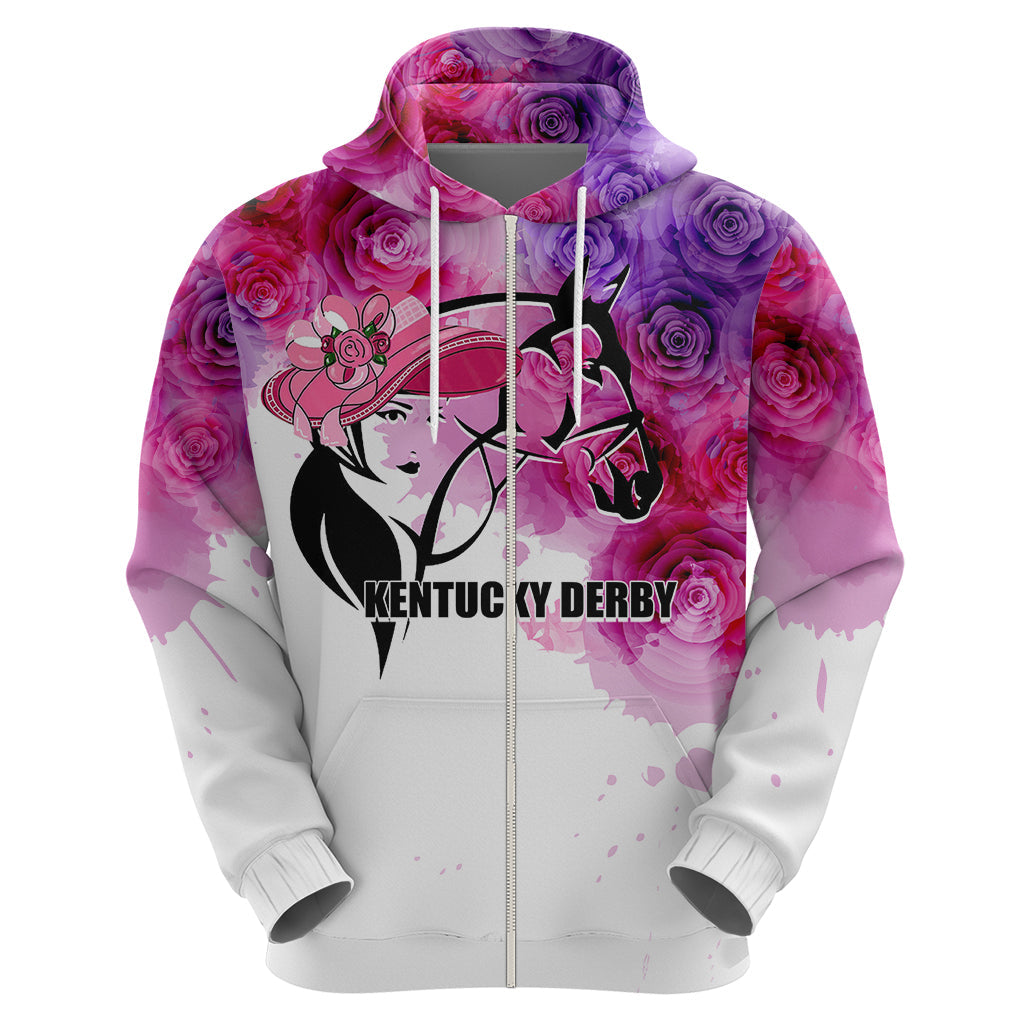 Kentucky Horse Racing Hoodie Derby Girl LT6