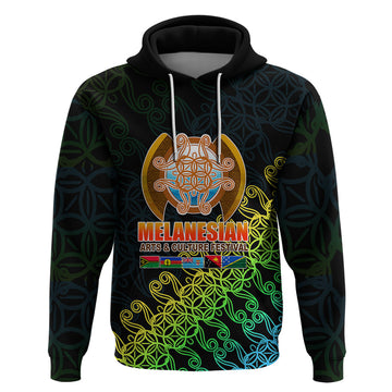 Melanesian Festival 2023 Hoodie Fest'Napuan Black Style LT6