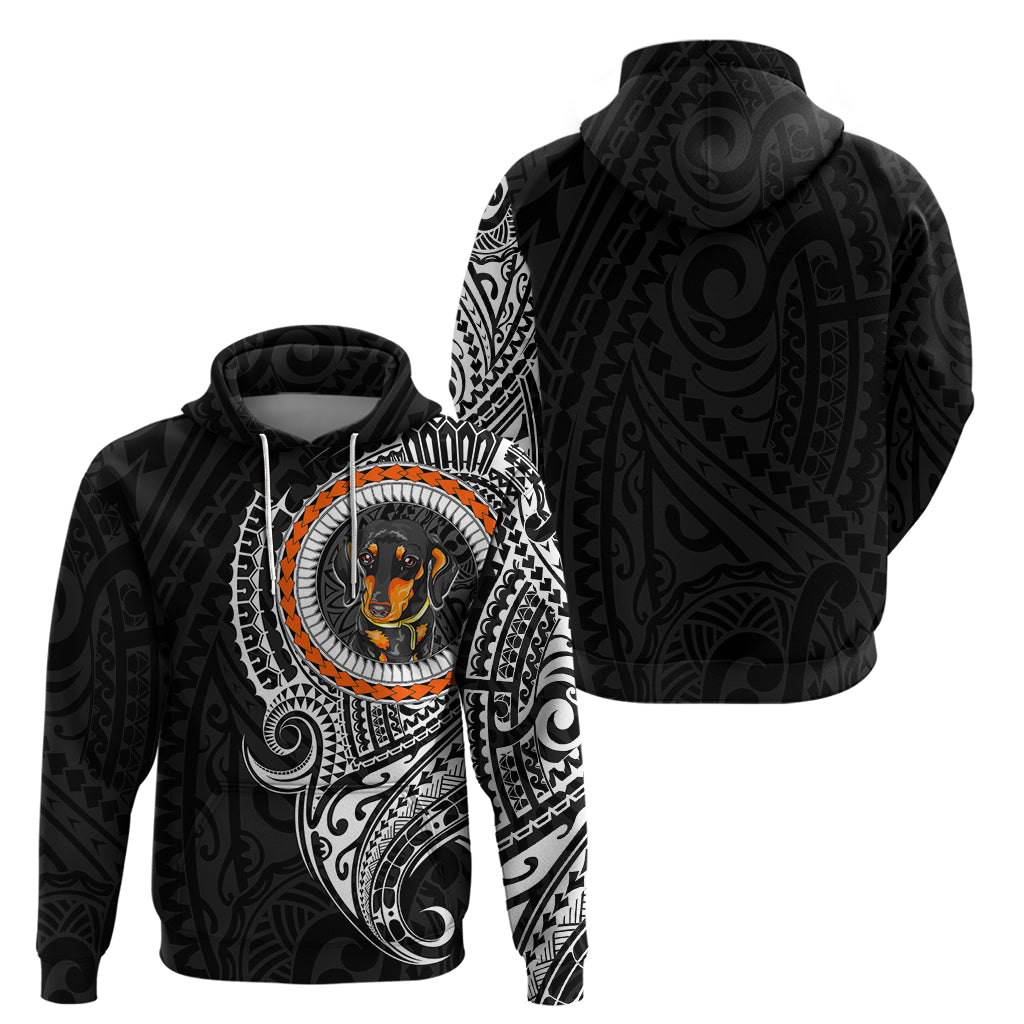 Polynesian Dachshund Dog Hoodie Dog In My Heart LT6
