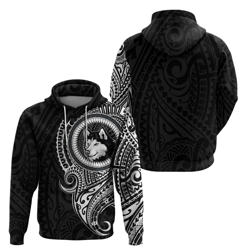 Polynesian Husky Dog Hoodie Dog In My Heart LT6